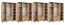 Armoire avec beaucoup d'espace de rangement Gondomar 01, Couleur : Chêne Artisan - Dimensions : 195 x 150 x 54 cm (h x l x p), avec 3 portes et 7 compartiments