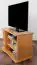Meuble bas de télévision en pin massif couleur aulne Junco 202 - Dimensions 62 x 82 x 46 cm (h x l x p)