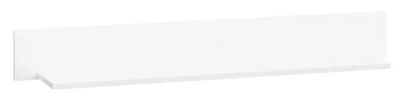 Étagère suspendue / Murale Orivesi 18, Couleur : Blanc - Dimensions : 15 x 117 x 20 cm (h x l x p)