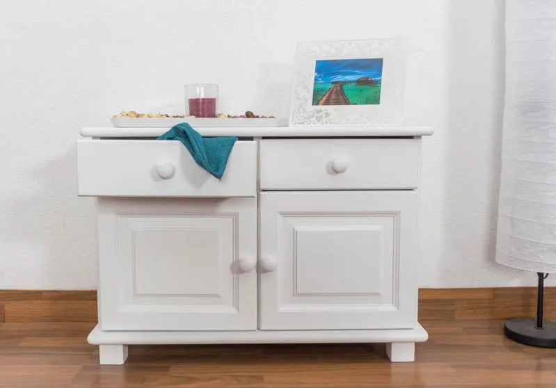 Table de nuit Blanc Abbildung