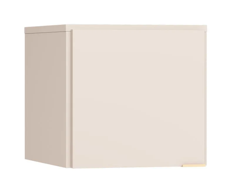 Rehausse d’armoire Tacuarembo 12 | Beige élégant | 1 porte Soft-Close | 46,5 x 57 x 45 cm