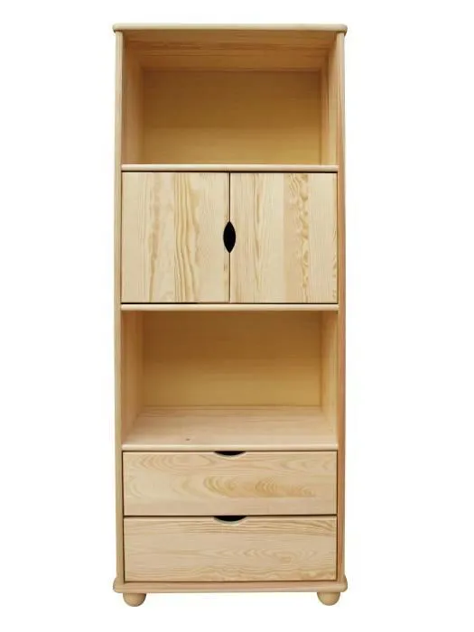 Étagère - 100 cm de large, Pin Bois-massif, Couleur: Naturel Abbildung