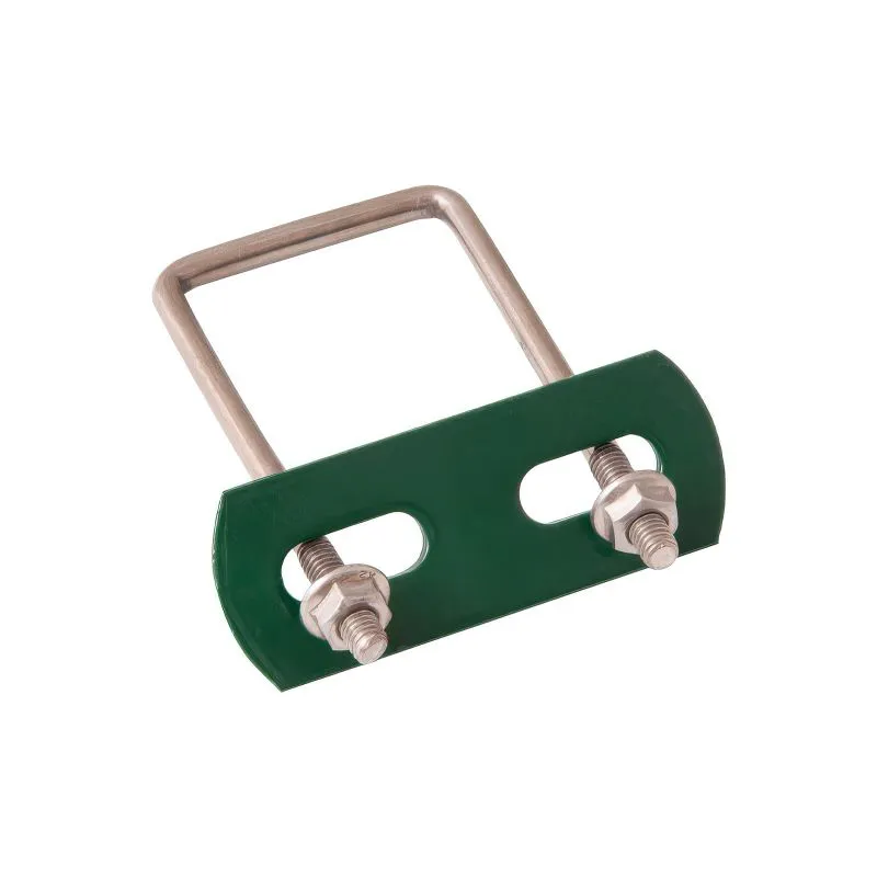 Kit de fixation en U , Finition : revêtement vert