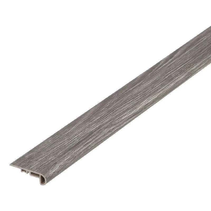 Marchepied pour pose libre Vinyle, 2400 x 55 x 18 mm - Modèle: BEETHOVEN Aspect chêne