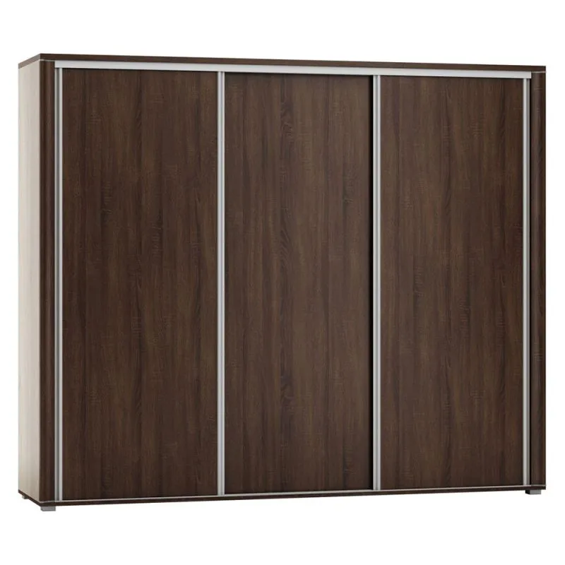 210 cm de large Armoire avec 6 casiers et 3 portes | Couleur: Chêne Sonoma  Abbildung
