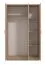 Armoire trois portes battantes Kovin 07 | Chêne de Sonoma | 205 x 120 x 52 cm | Rangement optimisé chambre