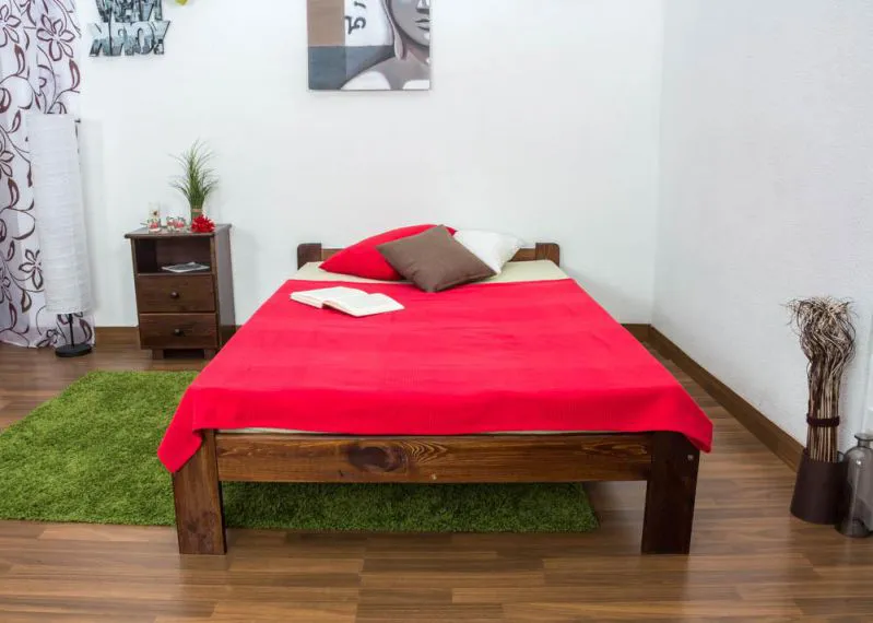Pin Lit 120 x 200 cm Noisette Abbildung