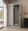 Armoire / Cachemire / 5 compartiments / 2 tringles / Finition haut de gamme / 120 x 62 x 200 cm / Armoire à portes coulissantes / Porte miroir / Design moderne