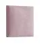 Panneaux rembourrés, lot de 10, Couleur : Rose, Revêtement : Velours, dimensions : 30 x 30 cm