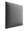 Panneaux rembourrés, lot de 10, Couleur : Gris, housse : similicuir, dimensions : 50 x 40 cm