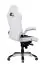 Chaise gaming / Chaise de bureau Apolo 49, Couleur : Blanc / Noir / Gris, avec mécanisme de basculement multibloc à 5 points
