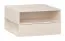 Table basse sur quatre roulettes / 1 compartiment ouvert / 1 tiroir / Couleur : Beige / Fonction Soft-Close / Fonction Push-to-open / Pour le salon