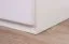 Armoire portes coulissantes Sabadell 12 | Blanc & Blanc brillant | 222 x 229 x 64 cm | Design moderne