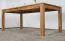 Table de salle à manger Wooden Nature 418 chêne massif huilé - 180 x 90 cm (L x P)