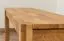 Banc en chêne massif Wooden Nature 134 | 120 x 33 cm | Design moderne | Finition naturelle
