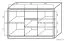 Commode Popondetta 16, couleur : chêne Sonoma - Dimensions : 88 x 140 x 38 cm (H x L x P)