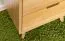 Commode Aurornis 31 en chêne massif naturel | Design moderne | 64 x 96 x 40 cm | 2 tiroirs