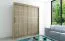 180 cm de large Armoire à portes coulissantes avec 2 portes | 10 casiers | 2 tringles à vêtements | Couleur: Chêne Sonoma Abbildung