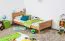 Lit pour enfant 90 x 200 cm | Bois massif: Hêtre | Naturel non traité Abbildung