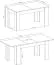 Table de salle à manger à ralonge Totnes 11, Couleur : Chêne Riviera - Dimensions : 140 - 180 x 80 cm (l x p)