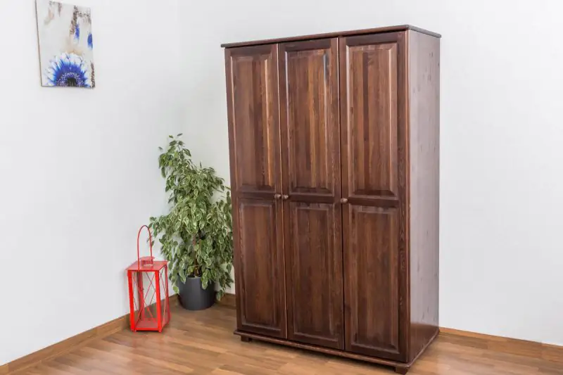 Armoire de bureau bois portes battantes H.73 cm
