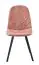 Chaise Maridi 246, couleur : rose - Dimensions : 89 x 45 x 55 cm (h x l x p)