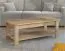 Table basse salon Palilula 01 | Chêne Artisan | 45 x 124 x 60 cm | Design facile à assortir