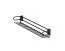 Porte-cravates / Couleur : Anthracite / Porte-ceinture / Dimensions : 46 x 7 x 5 cm