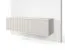 Meuble TV suspendu / Cachemire / 4 portes battantes / 4 compartiments / 140 x 40 x 40 cm / Fonction push-to-open / Meuble TV / Design à lamelles / Pour le salon