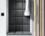 Panneaux rembourrés, lot de 10, Couleur : Gris, housse : similicuir, dimensions : 50 x 40 cm
