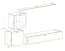 Meuble mural design moderne Balestrand 228 | Chêne Wotan | 150 x 250 x 40 cm | Push-to-open