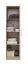 Armoire simple Hannut 25, Couleur : Chêne Artisan - Dimensions : 190 x 50 x 56 cm (H x L x P)