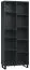 Étagère Chiflero 23, couleur : noir - Dimensions : 195 x 76 x 38 cm (h x l x p)