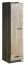 Chambre à coucher - Armoire, cadre à droite, Couleur: Chêne Brun - Dimensions: 193 x 50 x 58 cm (H x L x P) Abbildung