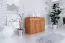 Commode en bois massif Kapiti 16 | Système Soft Close | Kernbuche huilé | 83 x 111 x 45 cm | 3 portes, 1 tiroir | Qualité supérieure