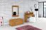 Coiffeuse Kapiti 24 en chêne sauvage massif huilé | Design exclusif | 113 x 115 x 45 cm