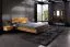 Lit double 180x200 cm | Chêne sauvage massif huilé | Design haut de gamme Rolleston 01