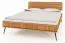 Lit double Rolleston 01, bois de hêtre massif huilé - Surface de couchage : 180 x 200 cm (l x L)