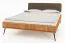 Lit double Rolleston 02 en hêtre cœur massif huilé | Surface de couchage 160 x 200 cm | Design exclusif