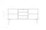 Commode Rolleston 14 chêne sauvage massif huilé - Dimensions : 72 x 144 x 46 cm (H x L x P)