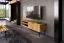 Meuble TV Rolleston 26 | Chêne sauvage massif huilé | 57 x 180 x 46 cm | Design haut de gamme