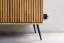 Meuble TV Rolleston 26 | Chêne sauvage massif huilé | 57 x 180 x 46 cm | Design haut de gamme