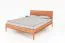 Lit simple ou d’appoint Wellsford 01 en hêtre cœur massif huilé | 140 x 200 cm | Design naturel élégant