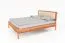 Lit double Wellsford 03 en hêtre cœur massif huilé | 180 x 200 cm | Design haut de gamme
