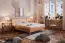Lit double Wellsford 03 en hêtre cœur massif huilé | 180 x 200 cm | Design haut de gamme