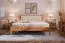 Lit double Wellsford 03 en hêtre cœur massif huilé | 180 x 200 cm | Design haut de gamme