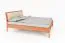 Lit double Wellsford 03 en hêtre cœur massif huilé | 180 x 200 cm | Design haut de gamme