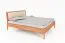 Lit double Wellsford 03 en hêtre cœur massif huilé | Surface de couchage 160 x 200 cm | Design premium