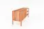 Commode Wellsford 25 en bois massif de hêtre cœur huilé | 64 x 142 x 46 cm | Design haut de gamme