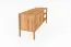 Commode Wellsford 25 | Chêne sauvage massif huilé | 64 x 142 x 46 cm | Design haut de gamme